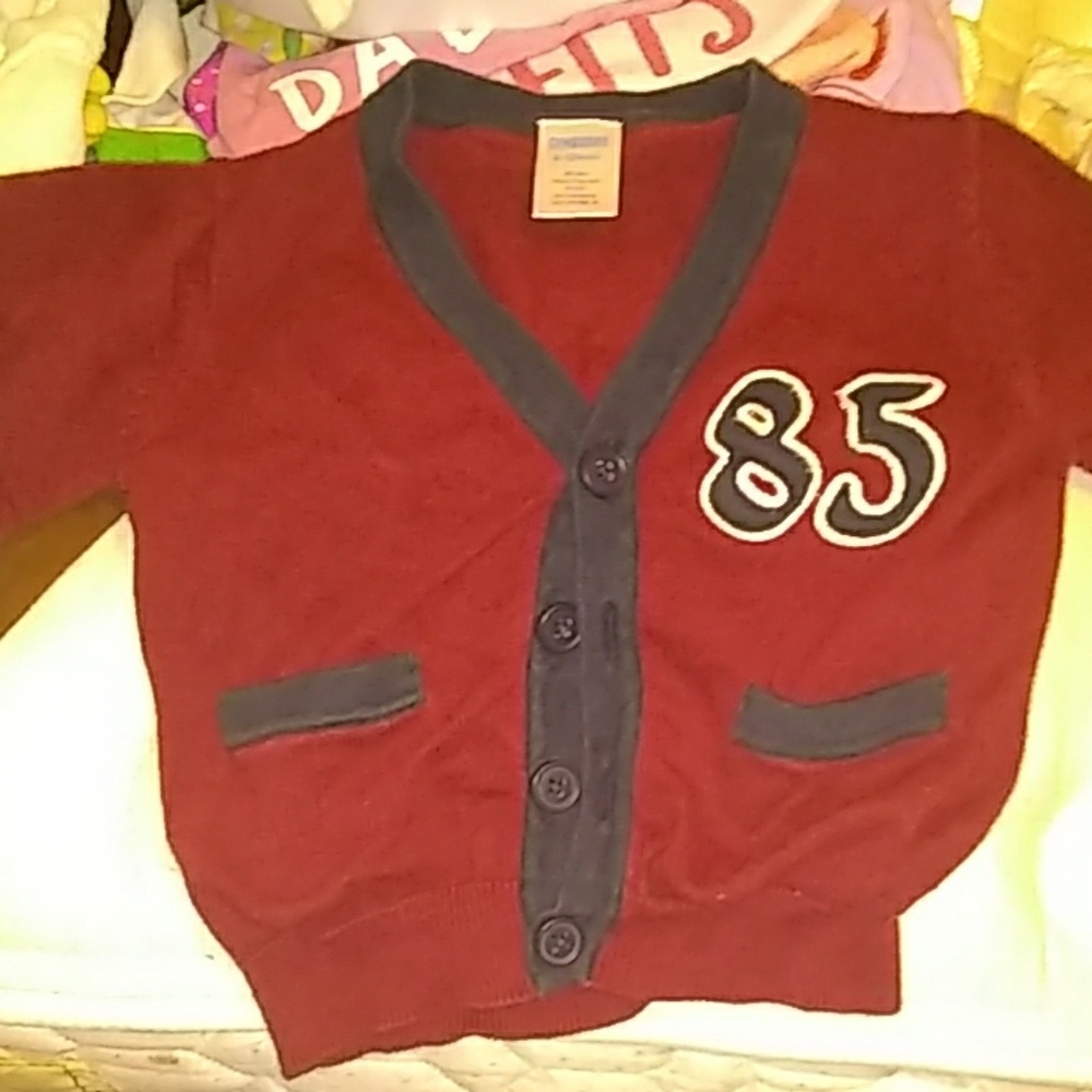 Baby boy Gymboree 6-12 most sweater